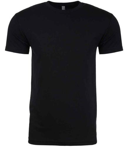 Next Level Apparel Unisex CVC Crew Neck T-Shirt - BLK - XL